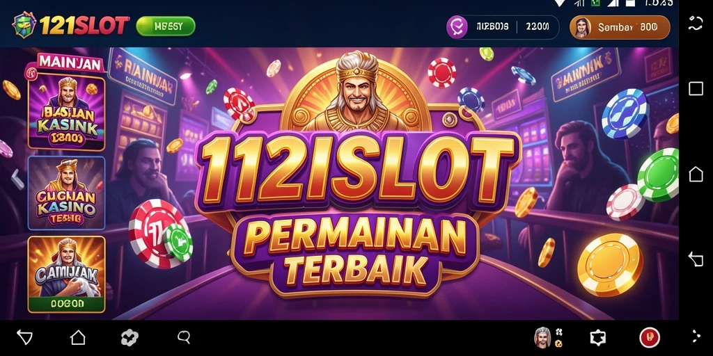 Tampilan gameplay menarik dari permainan Kasino 1121SLOT.