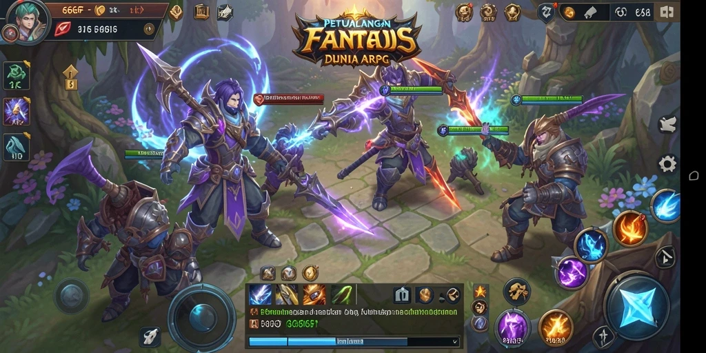 Tampilan gameplay ARPG yang seru dari 666F.