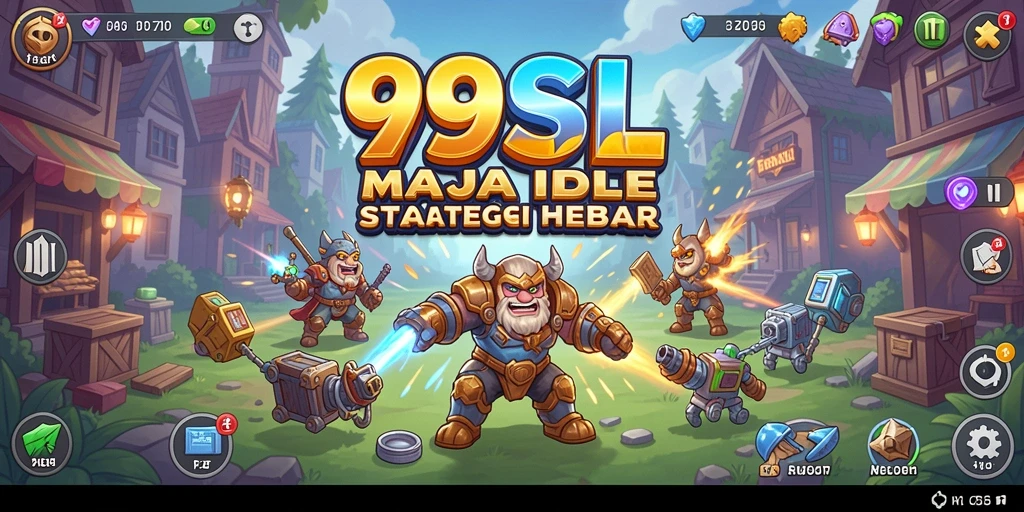 Tampilan menarik gameplay Idle di 99SL yang memukau.