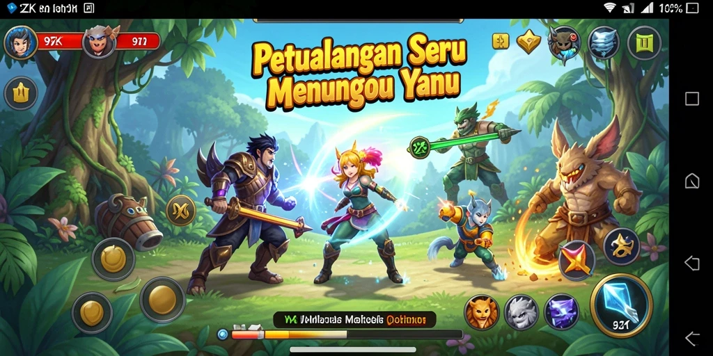 Tampilan gameplay 9ZK yang menakjubkan dalam petualangan yang epik.