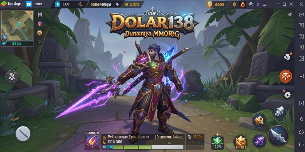 Gameplay epik DOLAR138 dalam dunia MMORPG yang penuh warna.