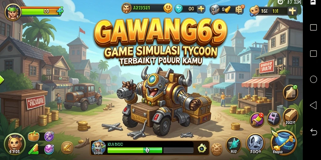 Tampilan menarik dari gameplay GAWANG69 yang penuh strategi Tycoon.