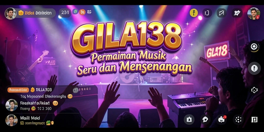Tampilan gameplay GILA138 dengan berbagai pilihan lagu musik.