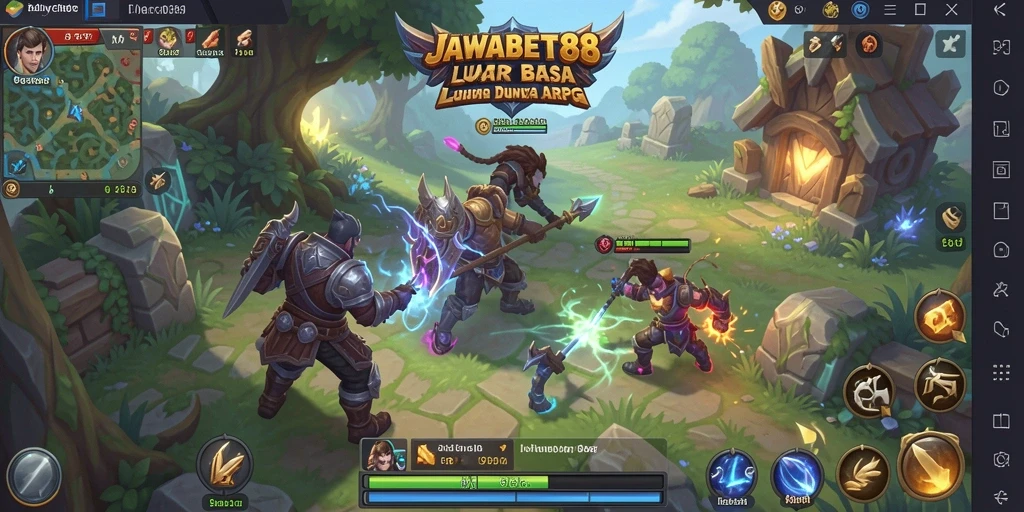 Gameplay menakjubkan dalam dunia petualangan ARPG.