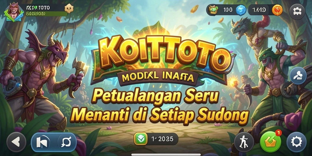 Screenshot utama menampilkan gameplay seru dari KOITOTO yang penuh petualangan.