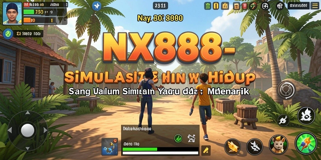 Tampilan gameplay NX888 yang menarik dan interaktif.