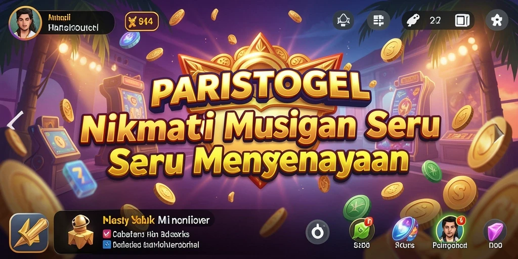 Tampilan gameplay PARISTOGEL yang menarik dan interaktif.