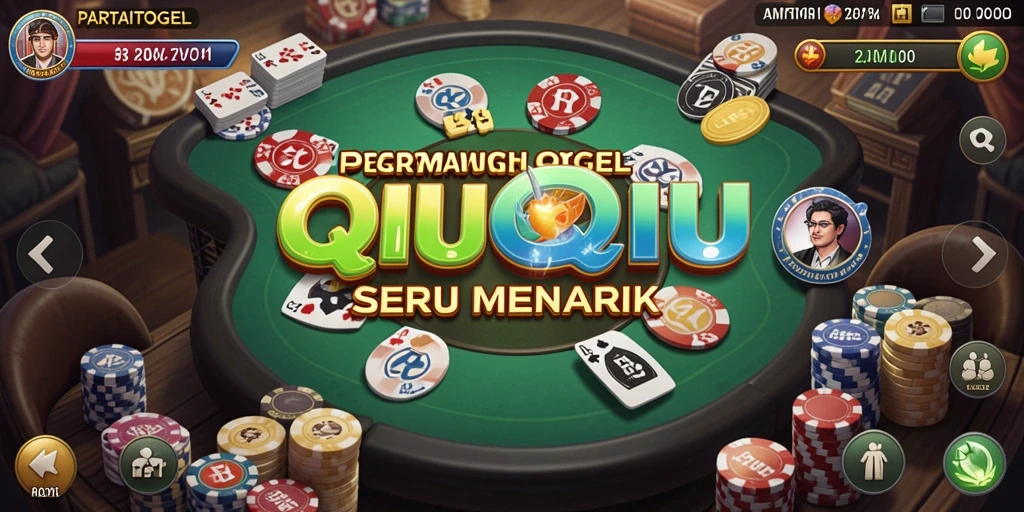 Gameplay seru QiuQiu di PARTAITOGEL yang memikat.