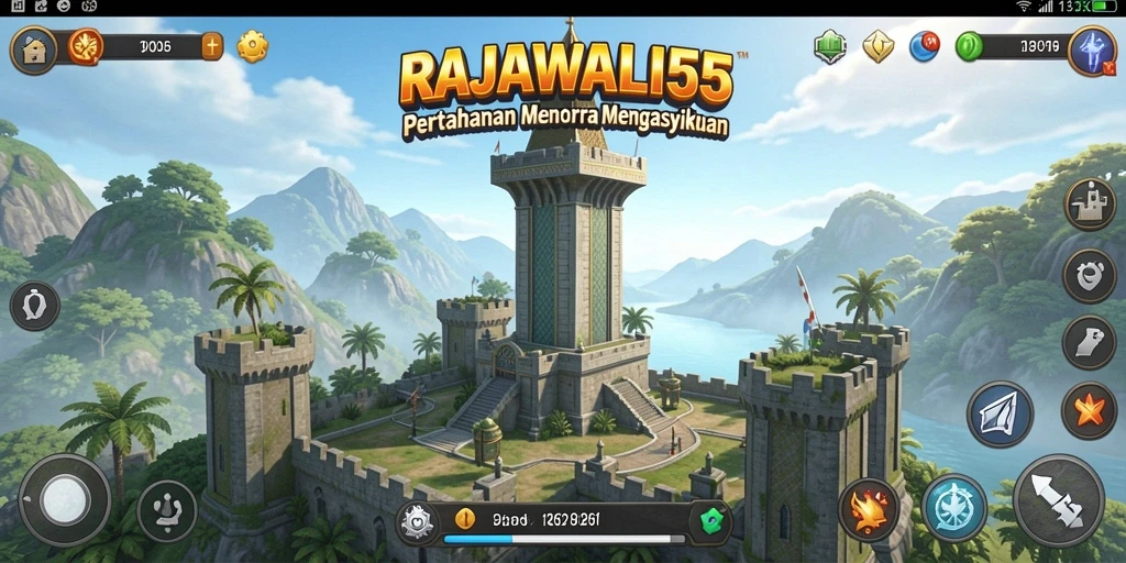 Gameplay seru dan menegangkan di RAJAWALI55.