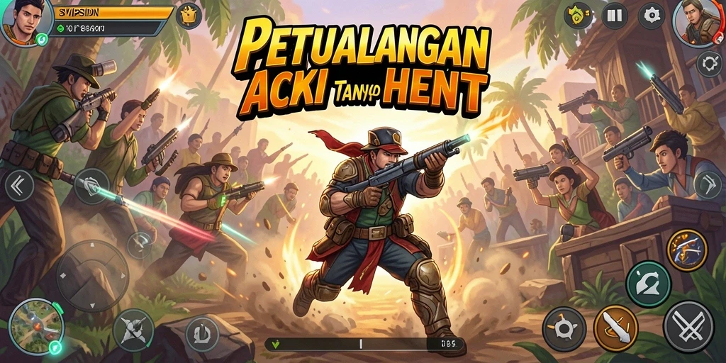 Tampilan gameplay menegangkan dari SVIPSIDN dengan aksi yang mendebarkan.